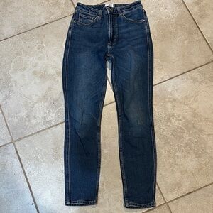 Anine Bing High Rise Skinny Jeans 27